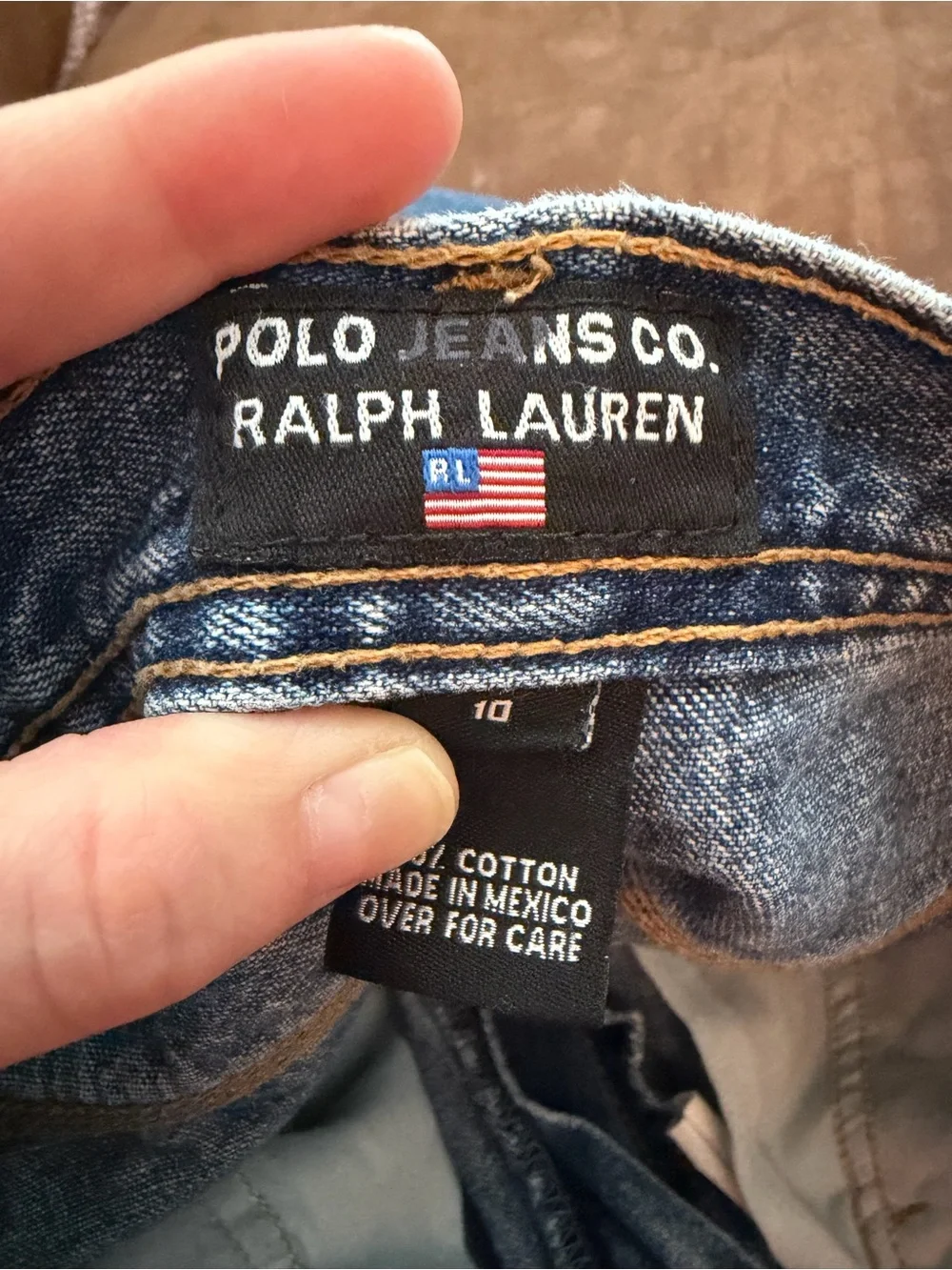 Ralph Lauren boy’s Blue Denim Carpenter Shorts
